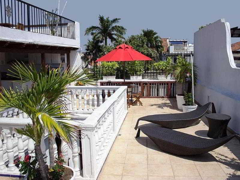 Hotel Casa Los Puntales Cartagena Exterior photo